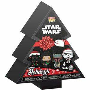 Star Wars Holiday 2024 Pocket POP! Vinyl Keychains 4 Pack Tree Holiday Box 4 cm Verzamelfiguren